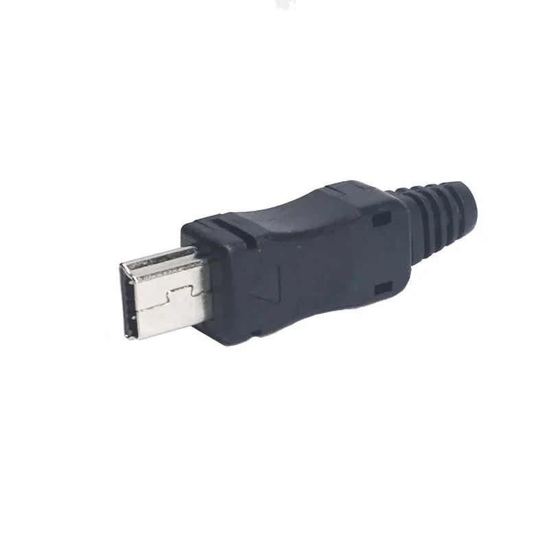 10/30 pcs ̴ USB  5Pin Į Ŀ öƽ  USB Ŀ   ÷ Sockect ͹̳